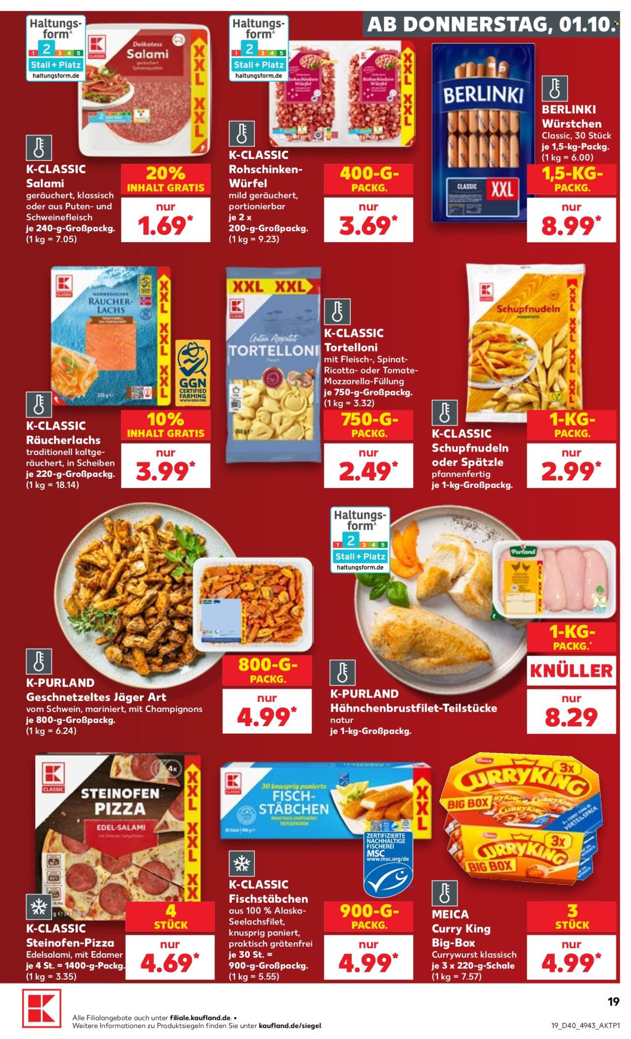 Kaufland Prospekte  - 1.10.2026 - 7.10.2026. Seite 19