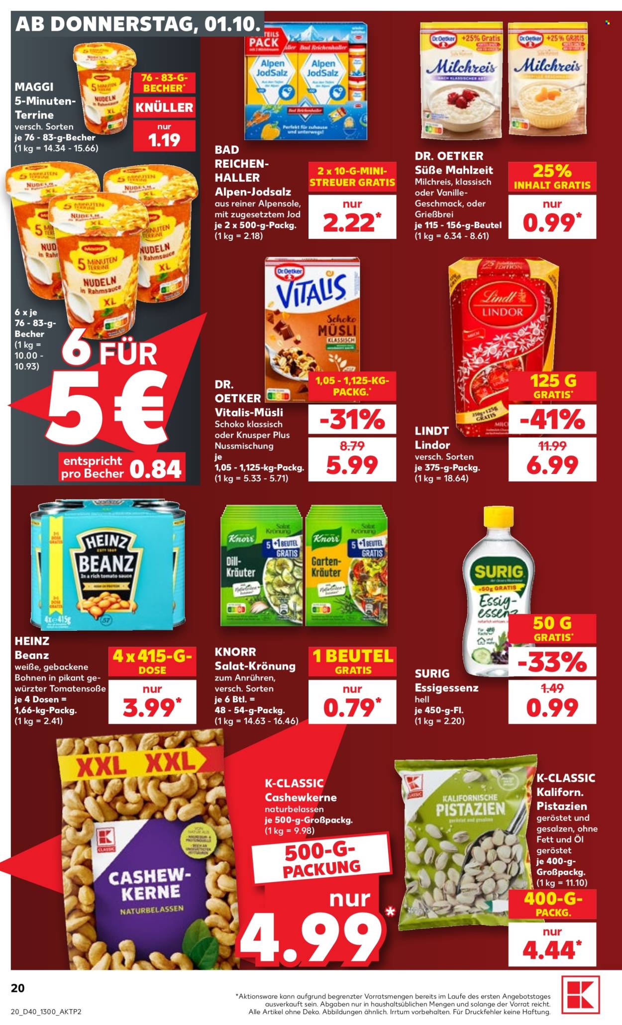 Kaufland Prospekte  - 1.10.2026 - 7.10.2026. Seite 20