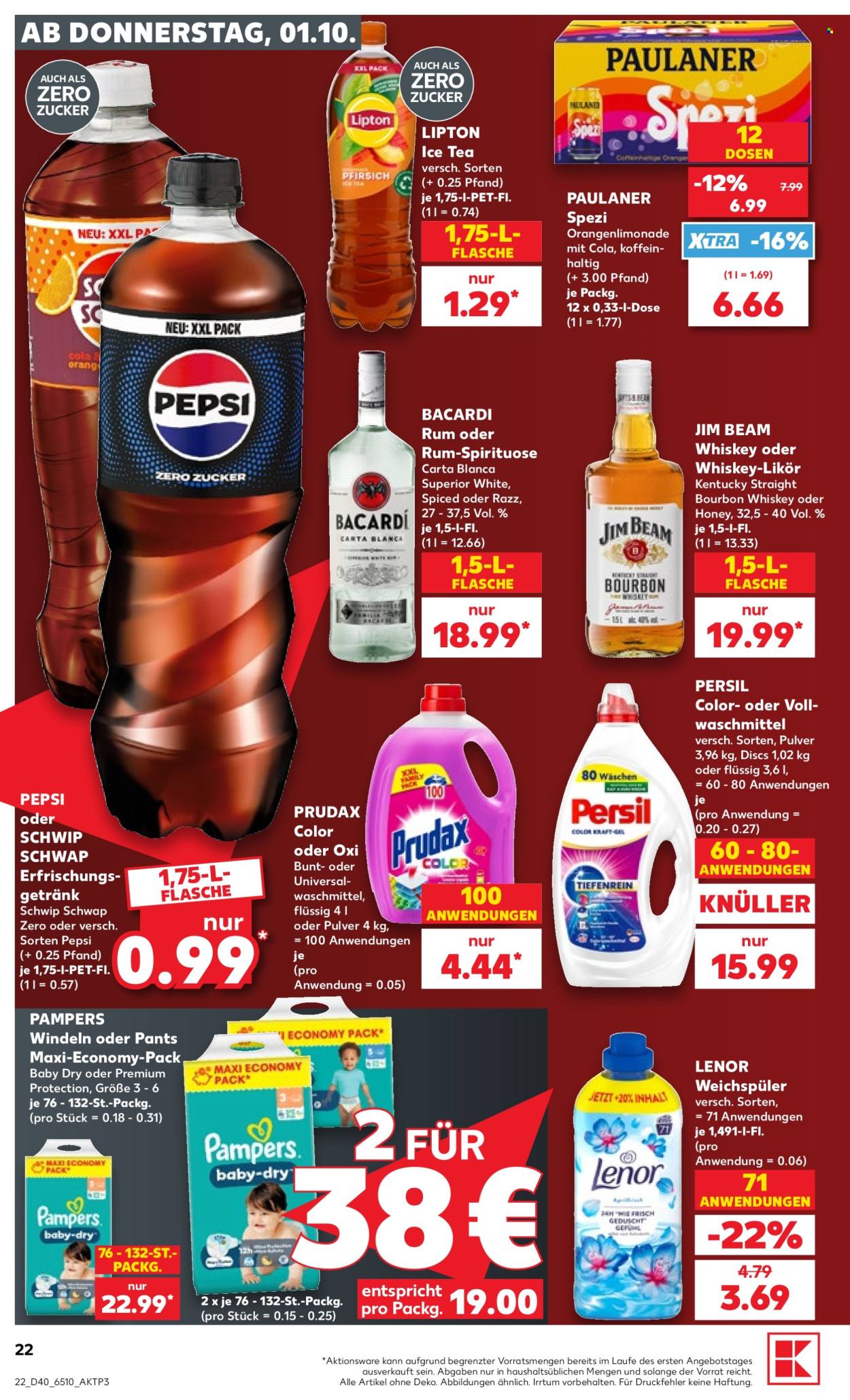 Kaufland Prospekte  - 1.10.2026 - 7.10.2026. Seite 22