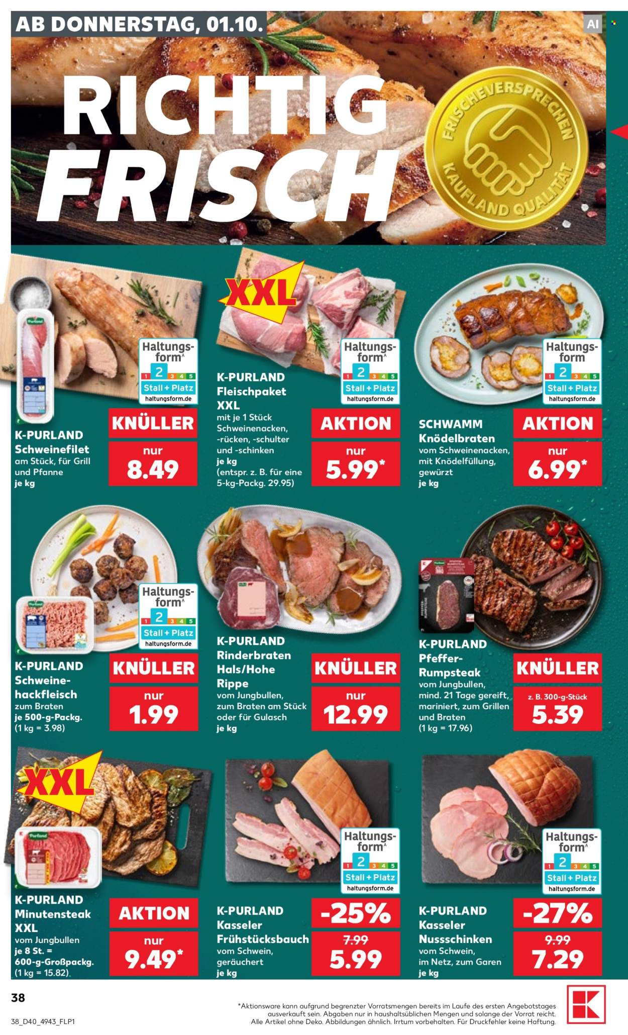 Kaufland Prospekte  - 1.10.2026 - 7.10.2026. Seite 38