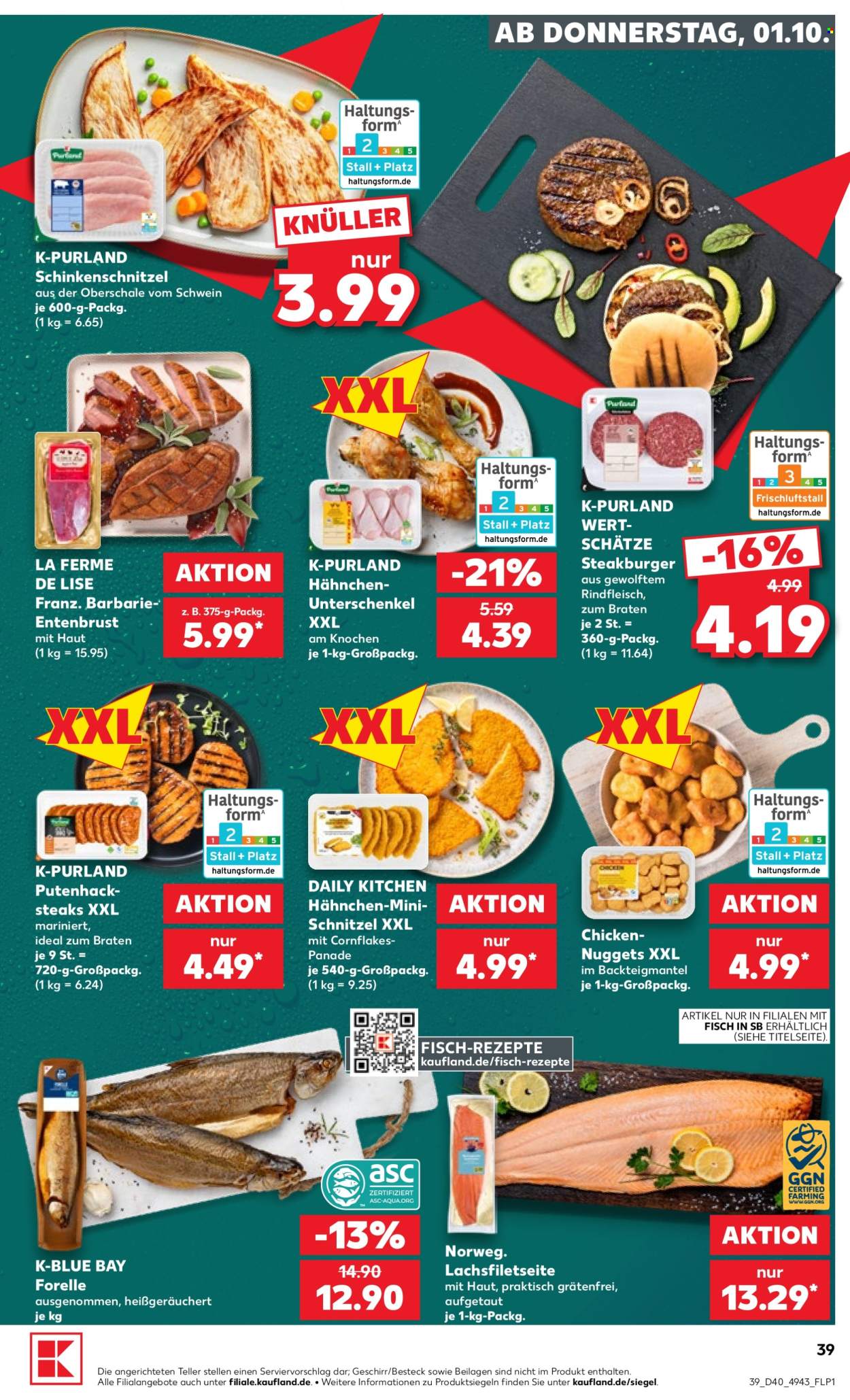 Kaufland Prospekte  - 1.10.2026 - 7.10.2026. Seite 39