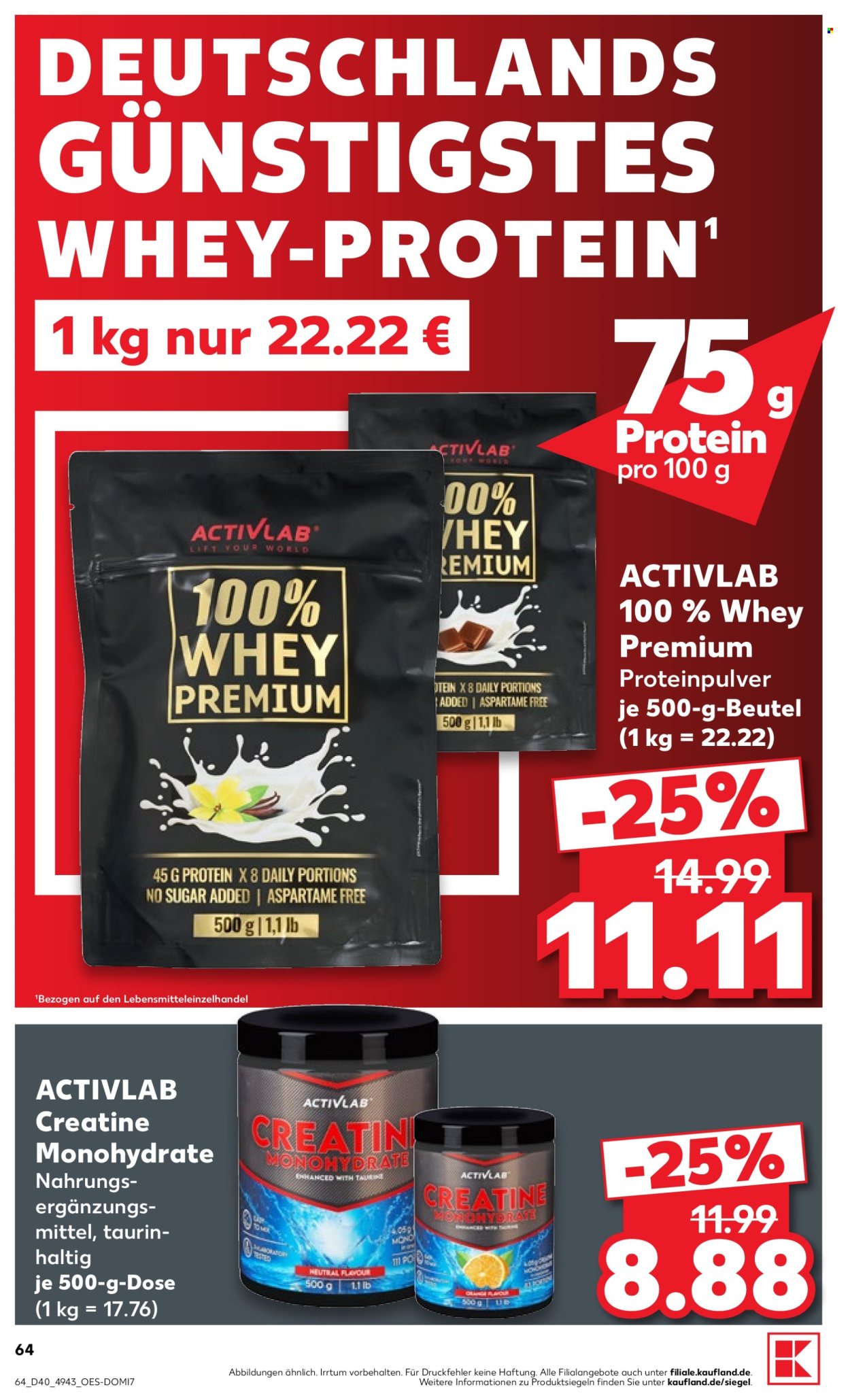 Kaufland Prospekte  - 1.10.2026 - 7.10.2026. Seite 64