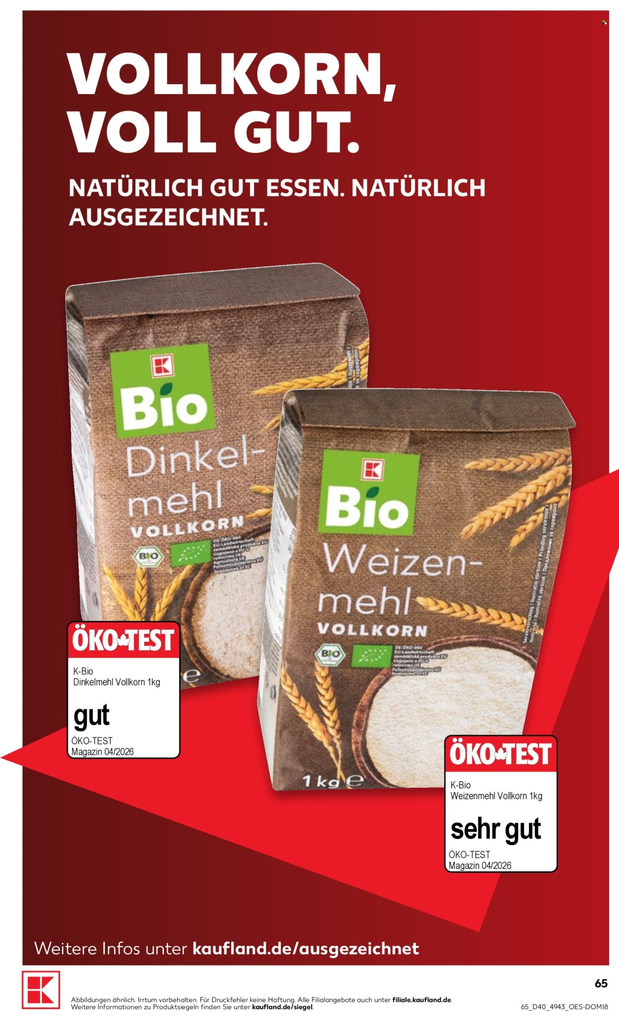 Kaufland Prospekte  - 1.10.2026 - 7.10.2026. Seite 65