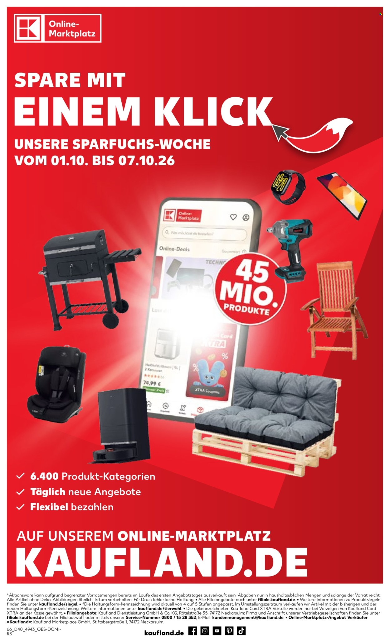 Kaufland Prospekte  - 1.10.2026 - 7.10.2026. Seite 66