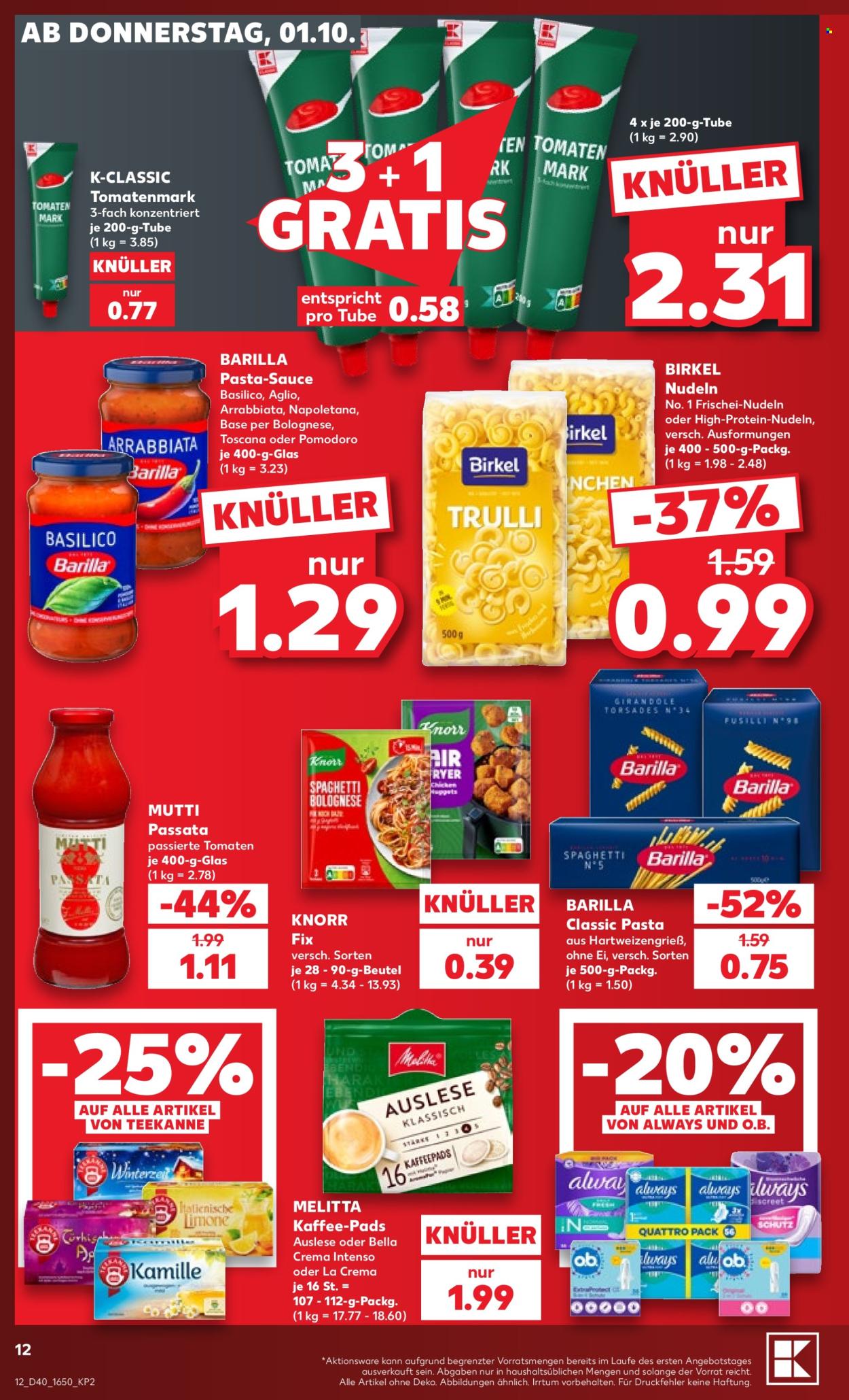 Kaufland Prospekte  - 1.10.2026 - 7.10.2026. Seite 12