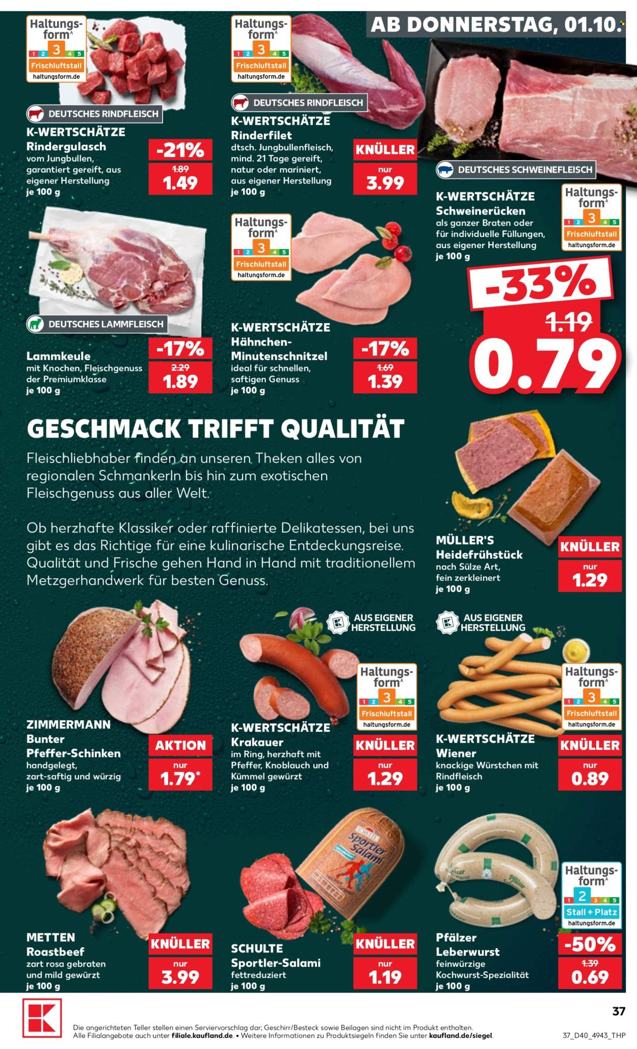 Kaufland Prospekte  - 1.10.2026 - 7.10.2026. Seite 37