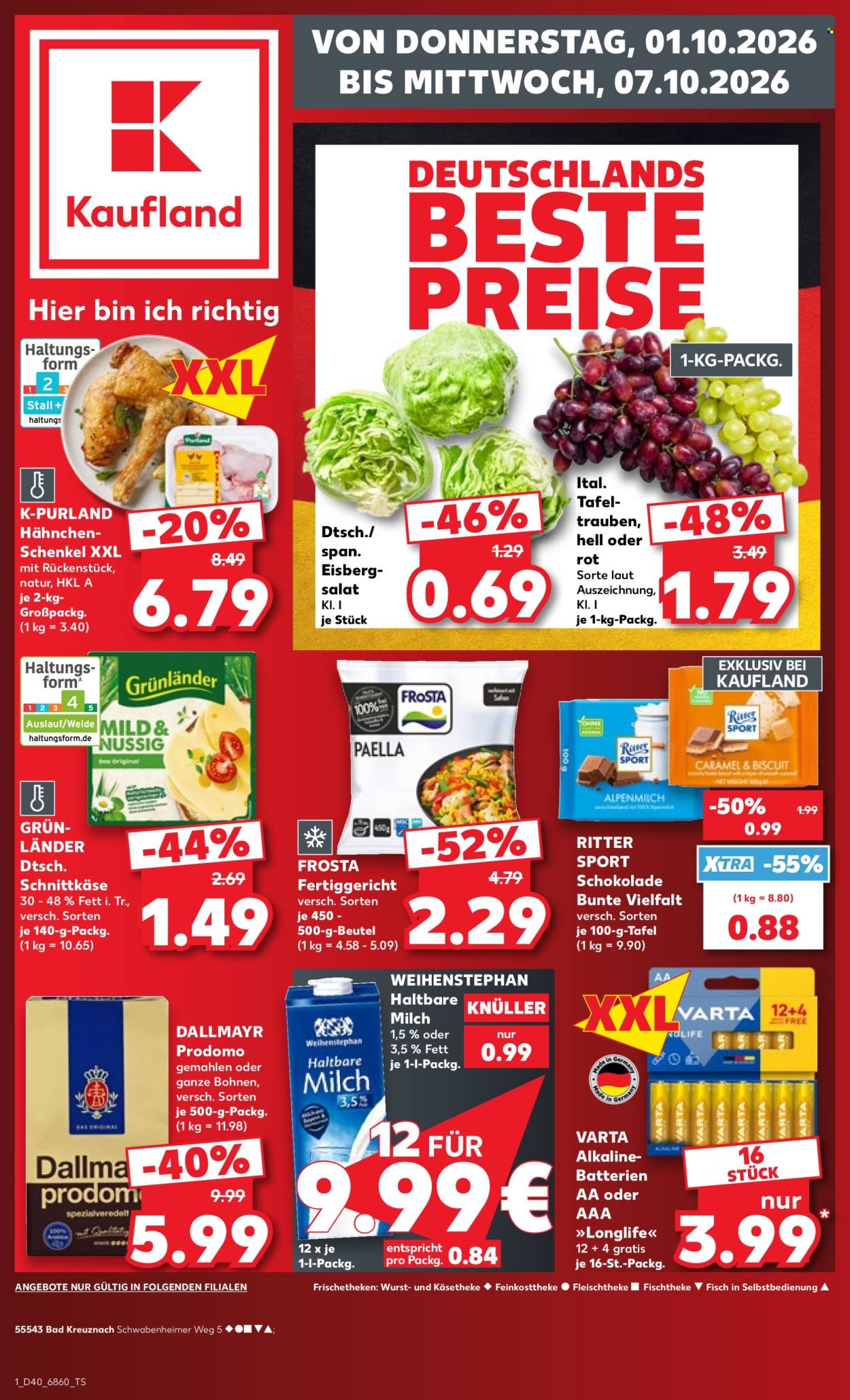 Kaufland Prospekte  - 1.10.2026 - 7.10.2026. Seite 1