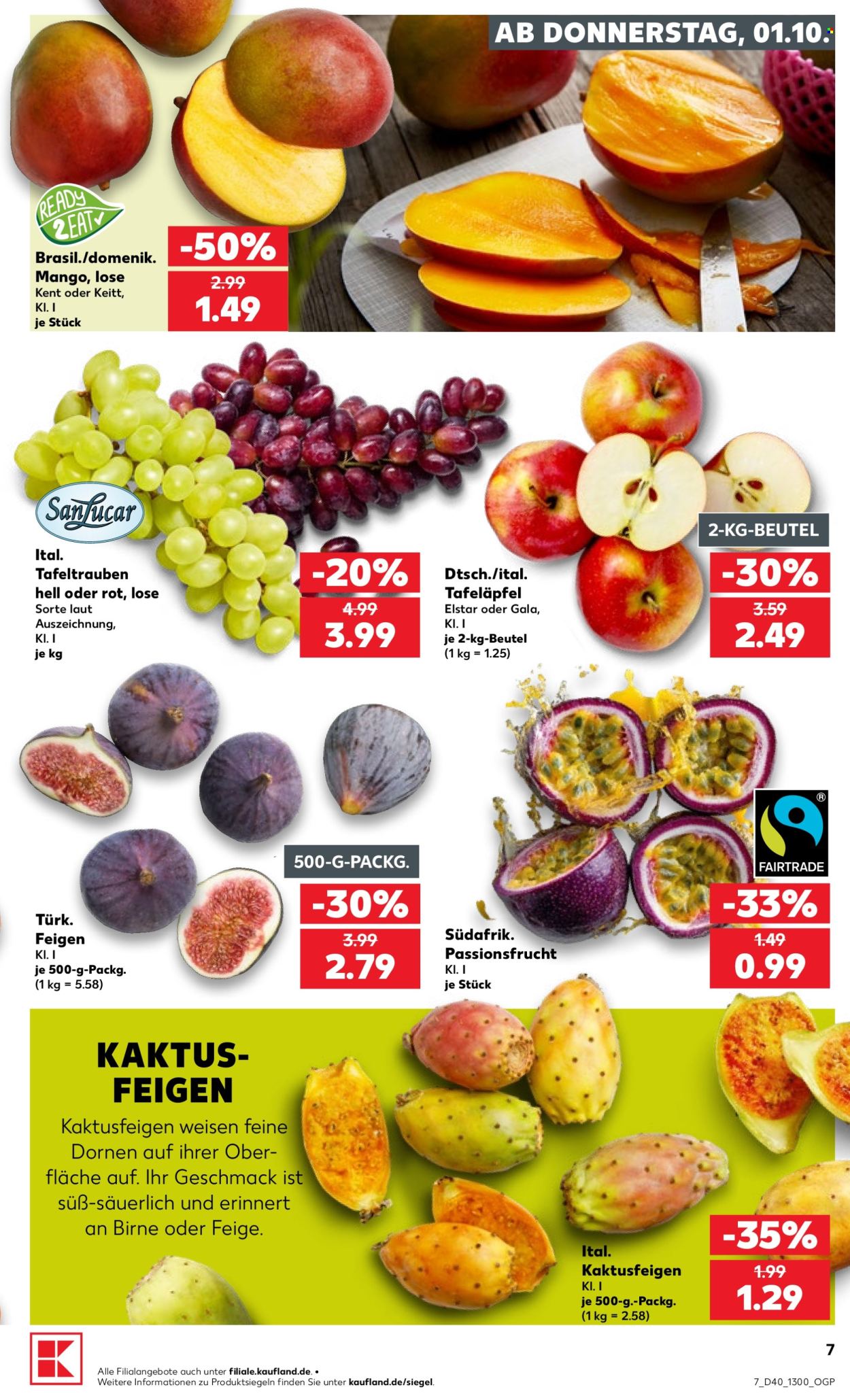 Kaufland Prospekte  - 1.10.2026 - 7.10.2026. Seite 7