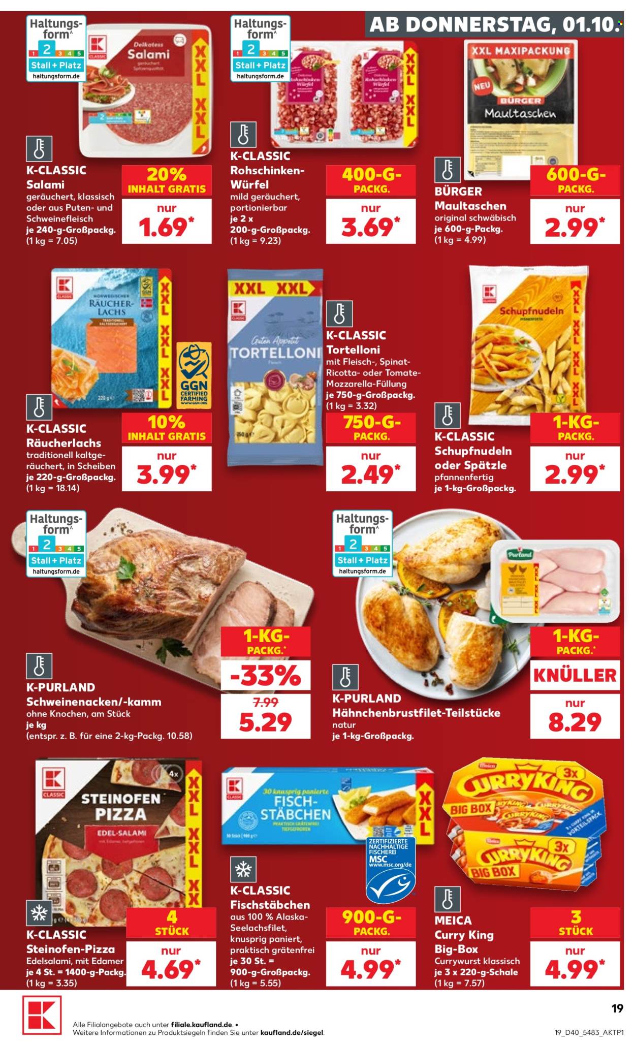 Kaufland Prospekte  - 1.10.2026 - 7.10.2026. Seite 19