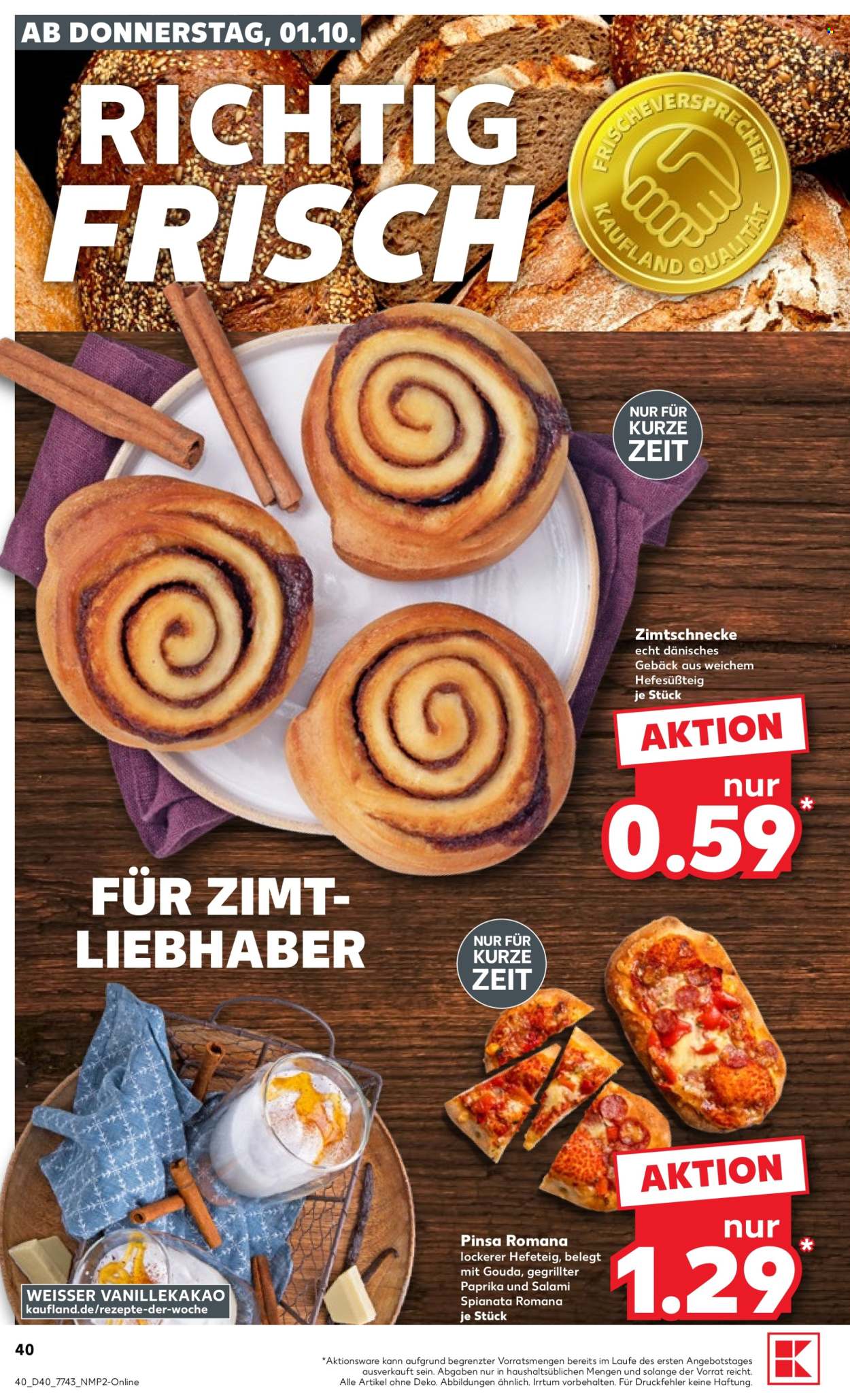 Kaufland Prospekte  - 1.10.2026 - 7.10.2026. Seite 40