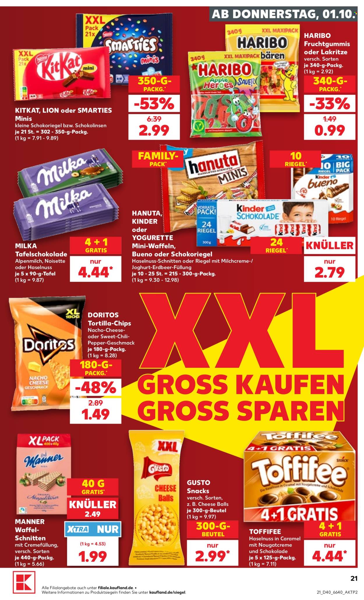 Kaufland Prospekte  - 1.10.2026 - 7.10.2026. Seite 21