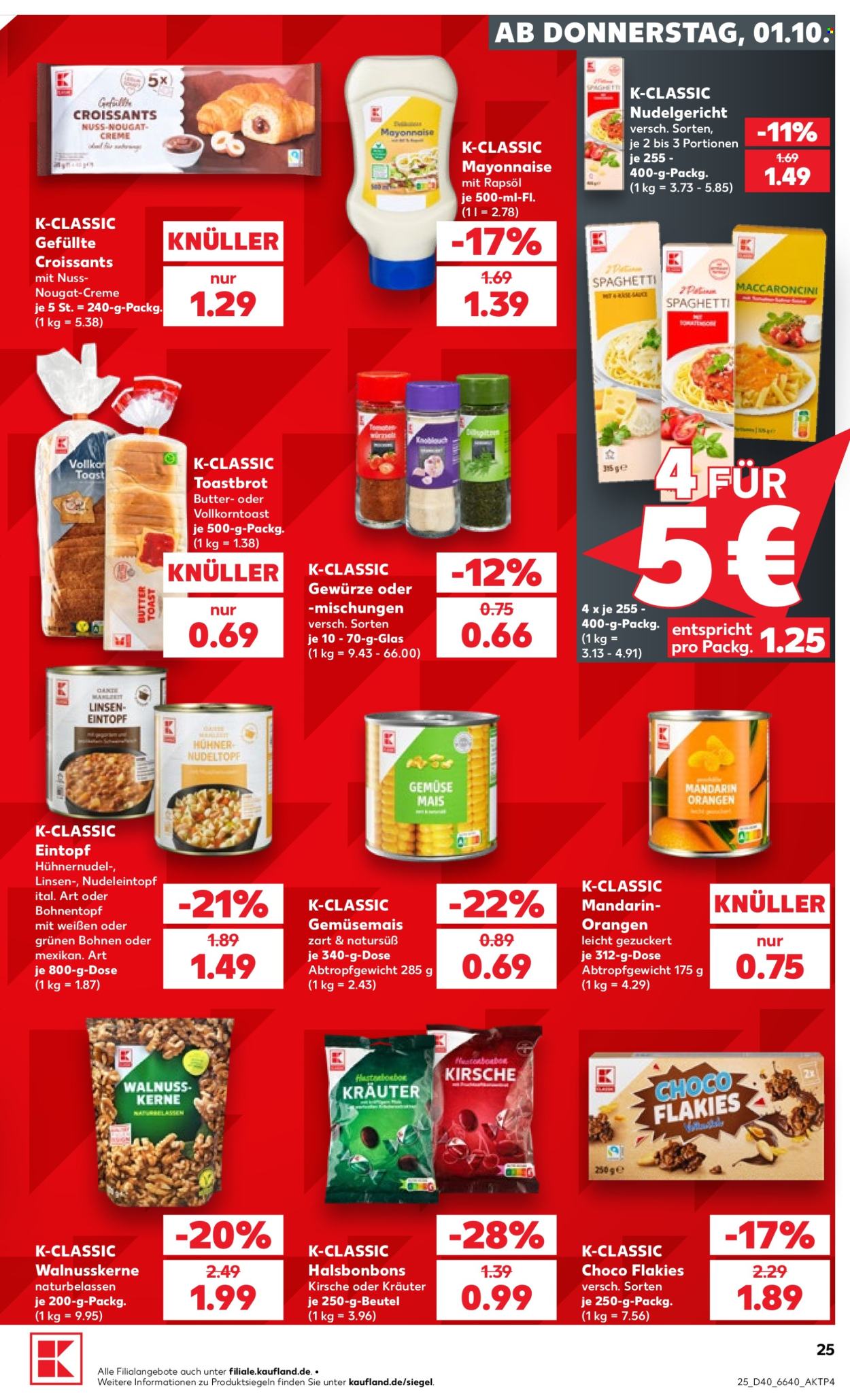 Kaufland Prospekte  - 1.10.2026 - 7.10.2026. Seite 25