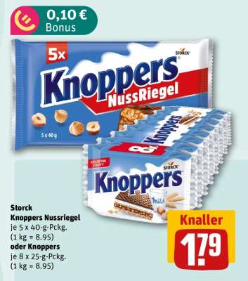 Knoppers Nussriegel*