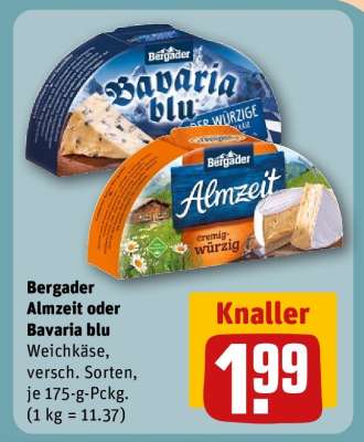 BERGADER Almzeit oder Bavaria Blu