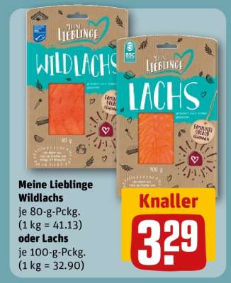Meine Lieblinge Wildlachs oder Lachs