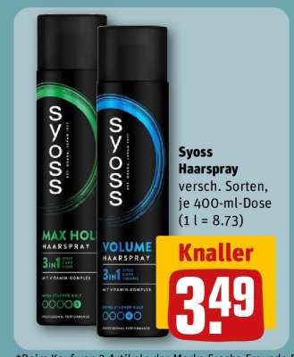 SYOSS Haarspray