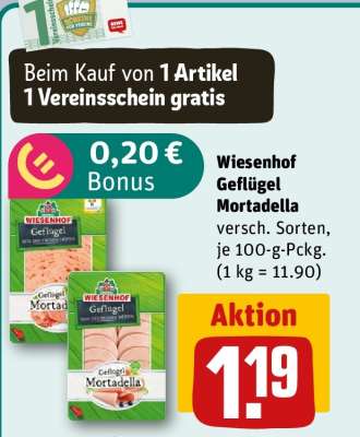 Wiesenhof Geflügel Mortadella