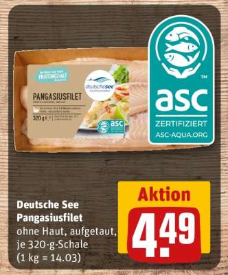 Deutsche See Pangasiusfilet