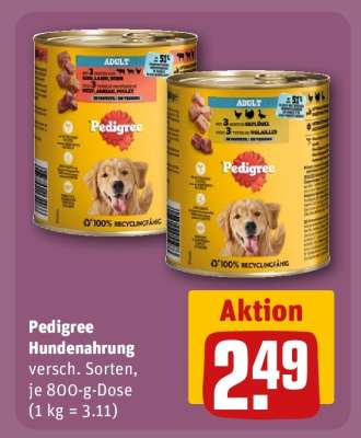 PEDIGREE Hundenahrung