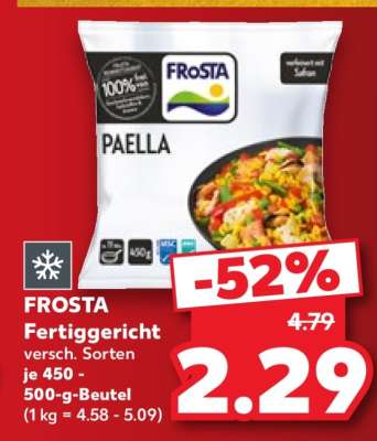 Frosta Fertiggericht