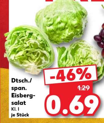 Dtsch./span. Eisbergsalat