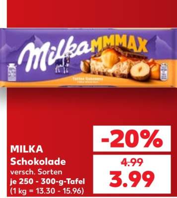 MILKA Schokolade