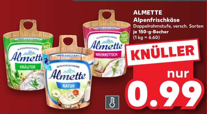 Almette Alpenfrischkäse