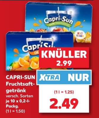 CAPRI-SUN Fruchtsaftgetränk*