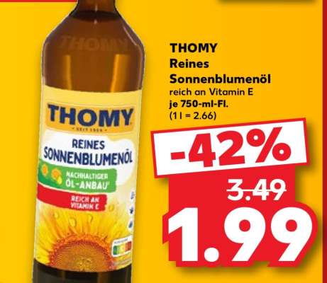 THOMY Reines Sonnenblumenöl