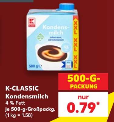 K-CLASSIC Kondensmilch