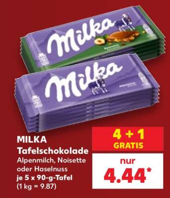 Milka Tafelschokolade*