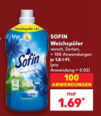 Sofin Weichspüler