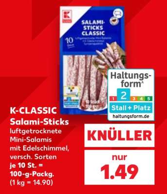 K-CLASSIC Salami-Sticks