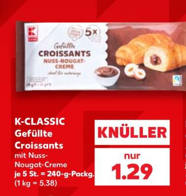 K-CLASSIC Gefüllte Croissants