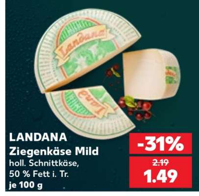 Landana Ziegenkäse Mild