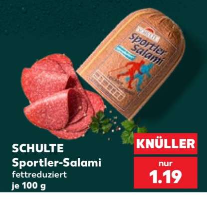 SCHULTE Sportler-Salami
