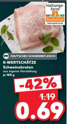 K-WERTSCHÄTZE Schweinebraten