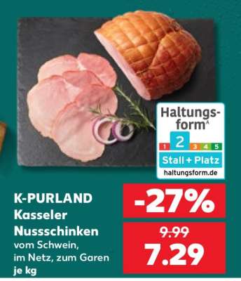 K-PURLAND Kasseler Nussschinken