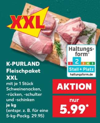 K-PURLAND Fleischpaket XXL