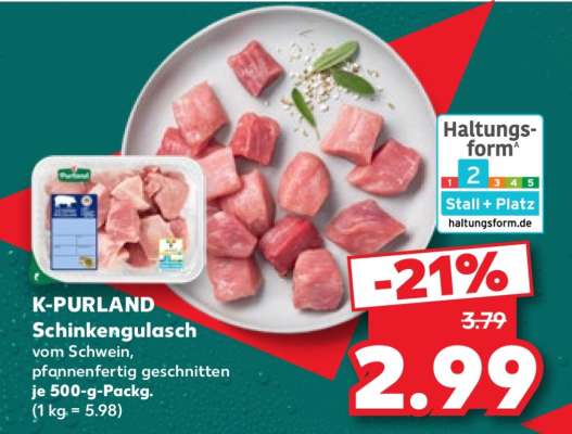 K-PURLAND Schinkengulasch