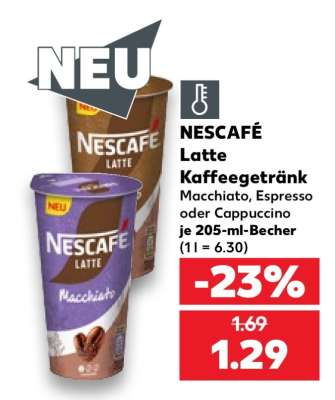 NESCAFÉ Latte Kaffeegetränk