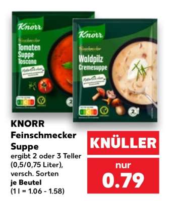 Knorr Feinschmecker Suppe*