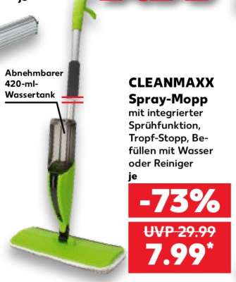 CLEANMAXX Spray-Mopp