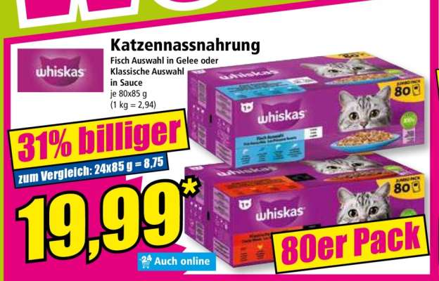 Katzennassnahrung
