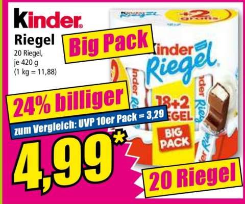 KINDER Riegel