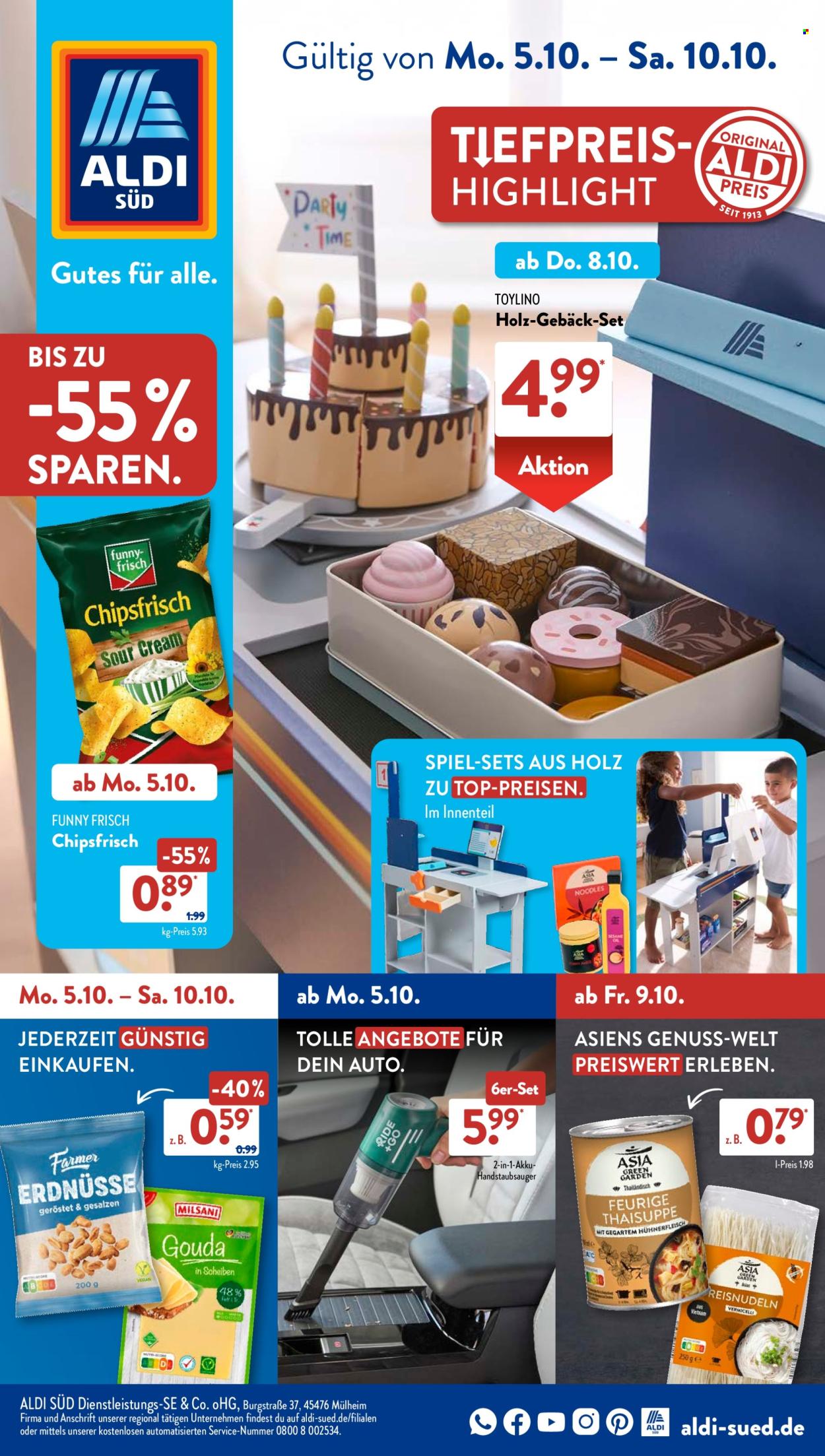 ALDI SÜD Prospekte  - 5.10.2026 - 10.10.2026. Seite 1