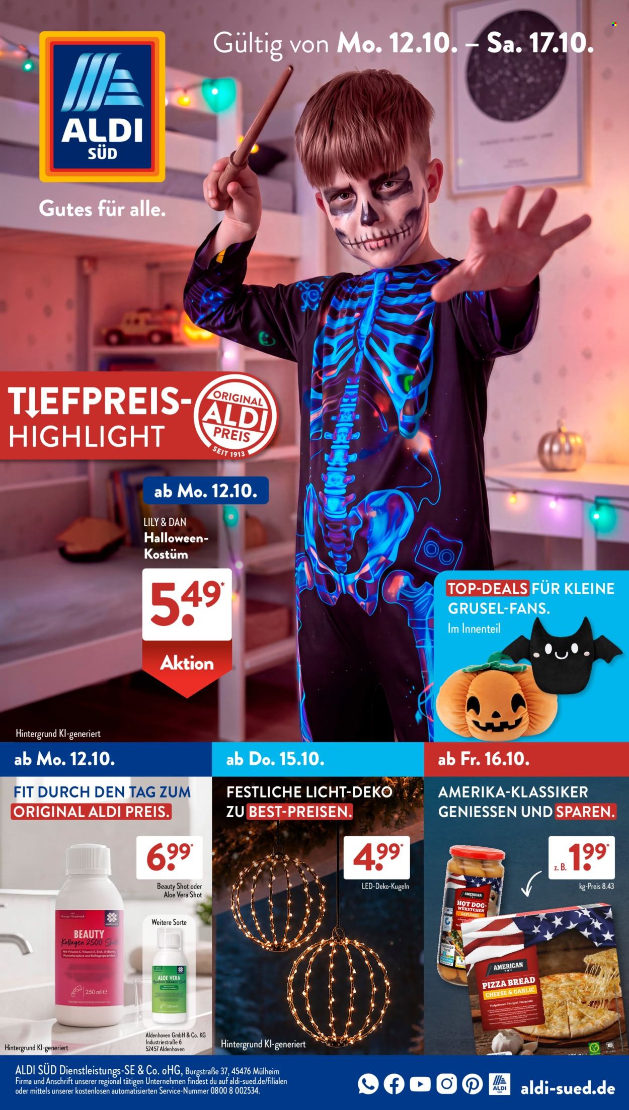 ALDI SÜD Prospekte  - 12.10.2026 - 17.10.2026. Seite 1