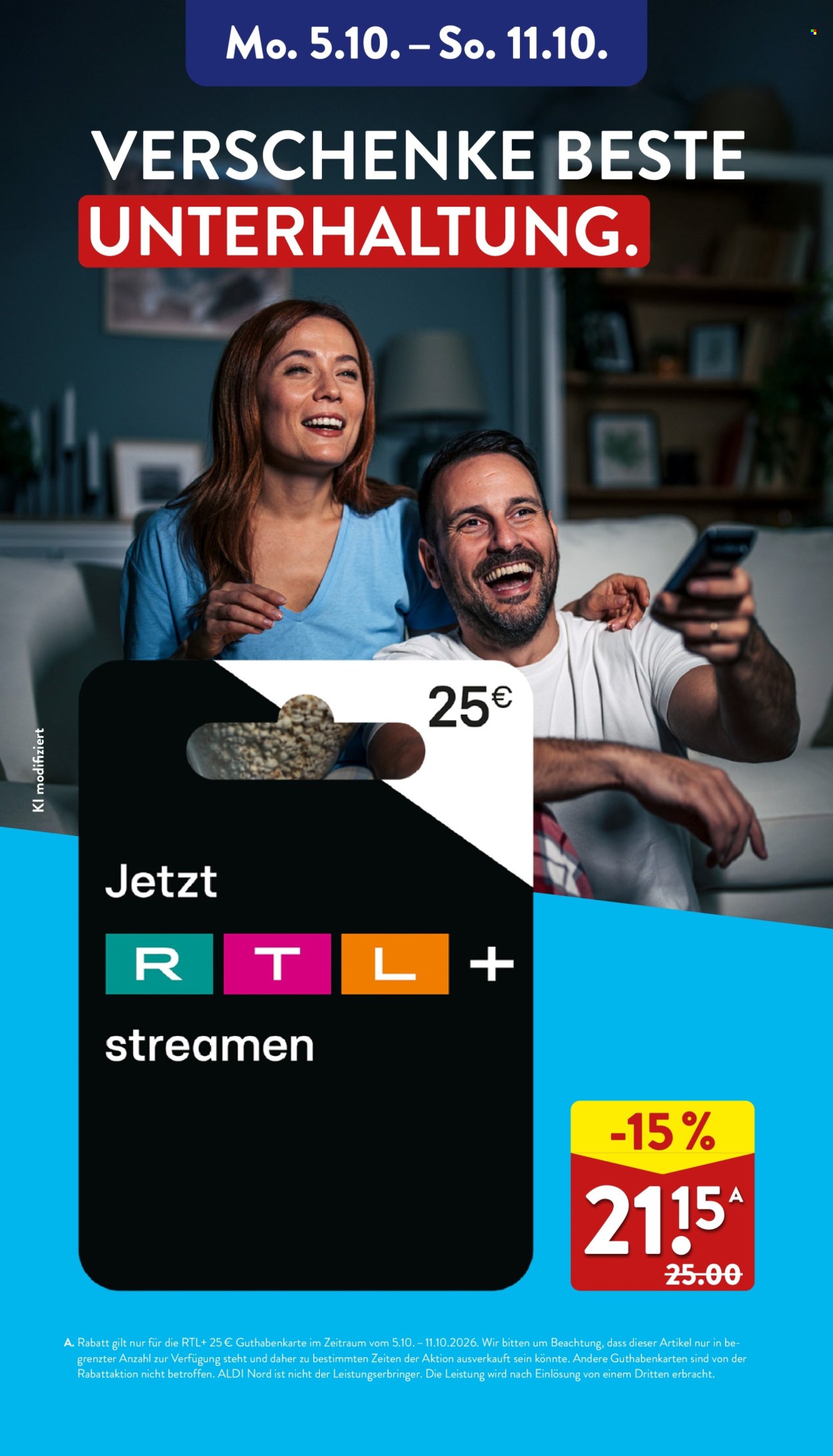 ALDI Nord Prospekte  - 5.10.2026 - 10.10.2026. Seite 44