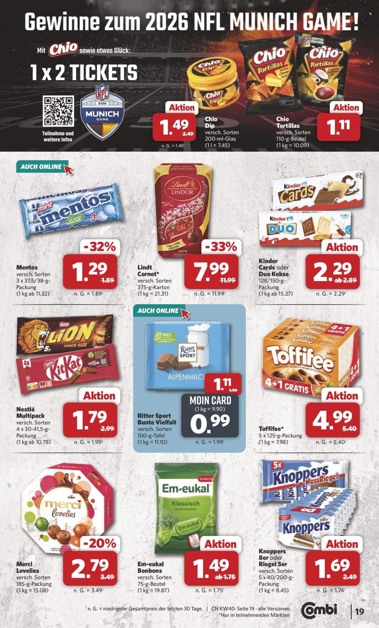 Combi Prospekte  - 28.09.2026 - 2.10.2026. Seite 19