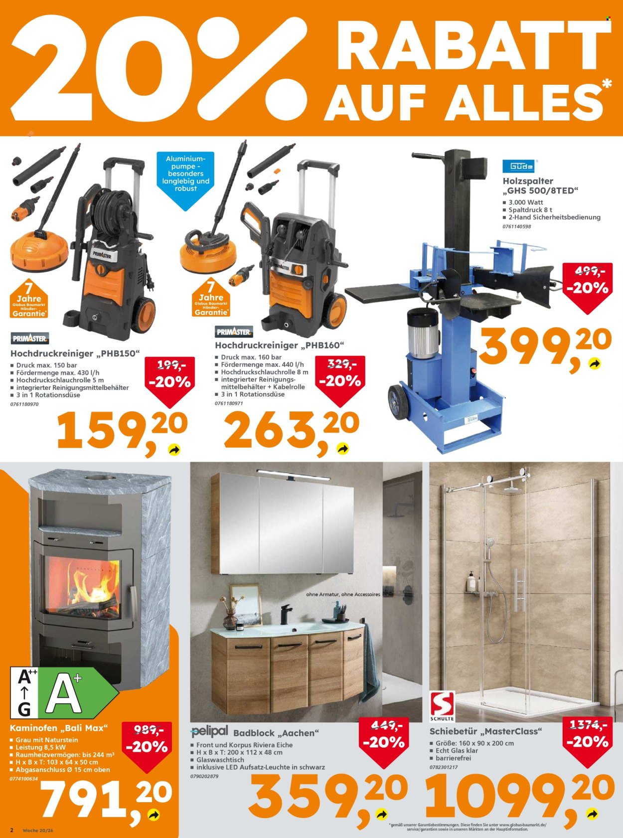 Globus Baumarkt Prospekte  - 1.10.2026 - 2.10.2026. Seite 2